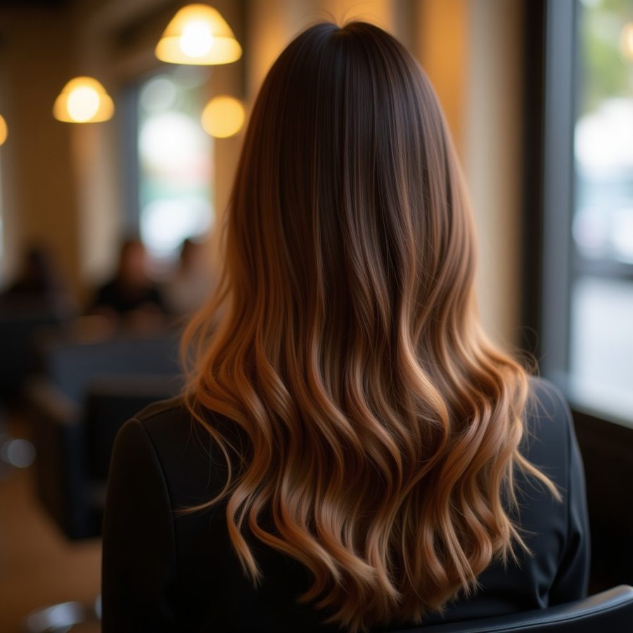 Lived-in balayage